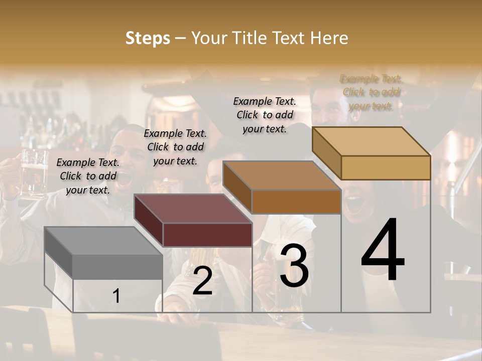 Joy Twenties Caucasian PowerPoint Template