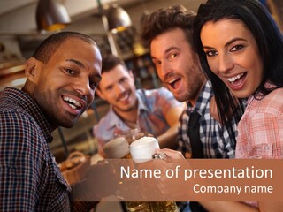 Pub Enjoy Twenties PowerPoint Template