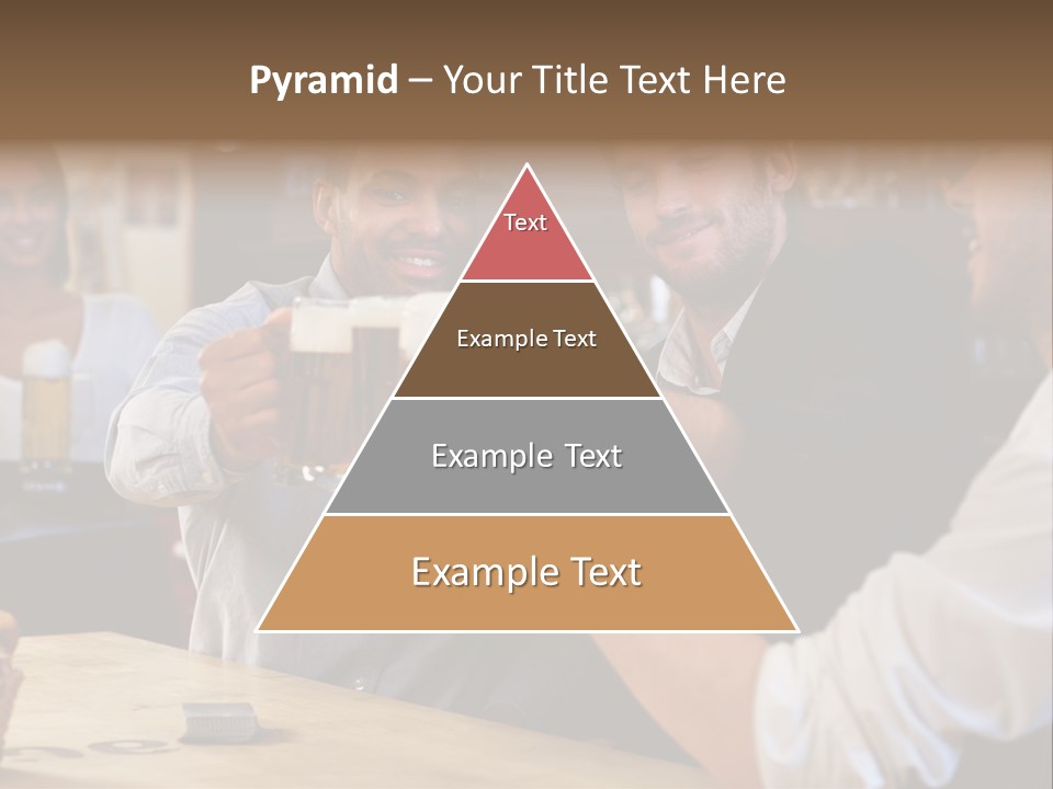 Four Man Joyful PowerPoint Template