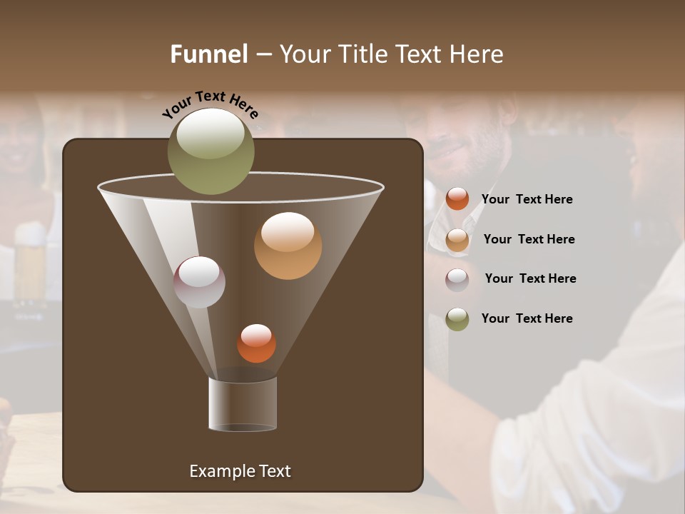 Four Man Joyful PowerPoint Template