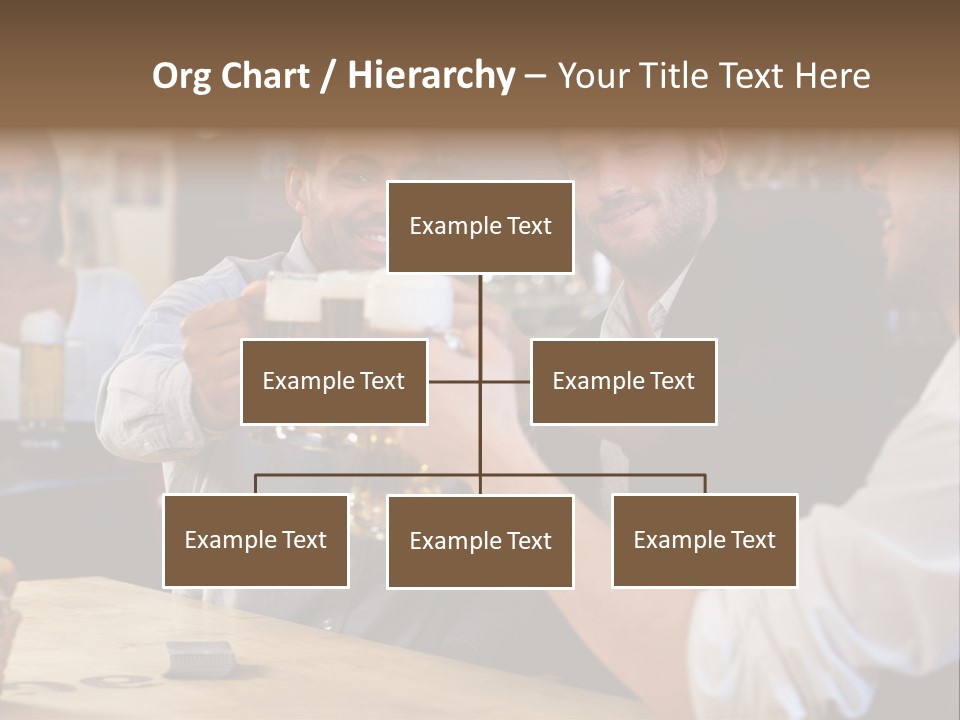 Four Man Joyful PowerPoint Template