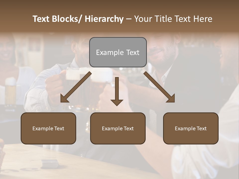 Four Man Joyful PowerPoint Template