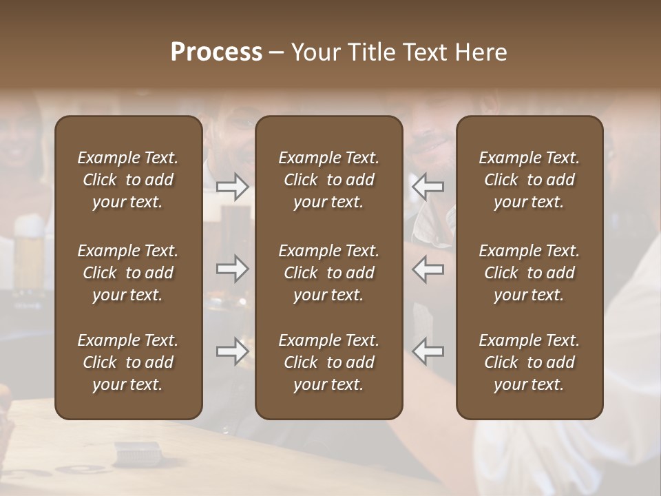 Four Man Joyful PowerPoint Template