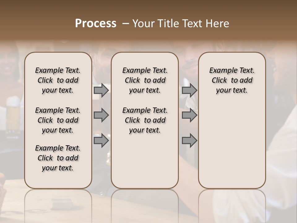Four Man Joyful PowerPoint Template