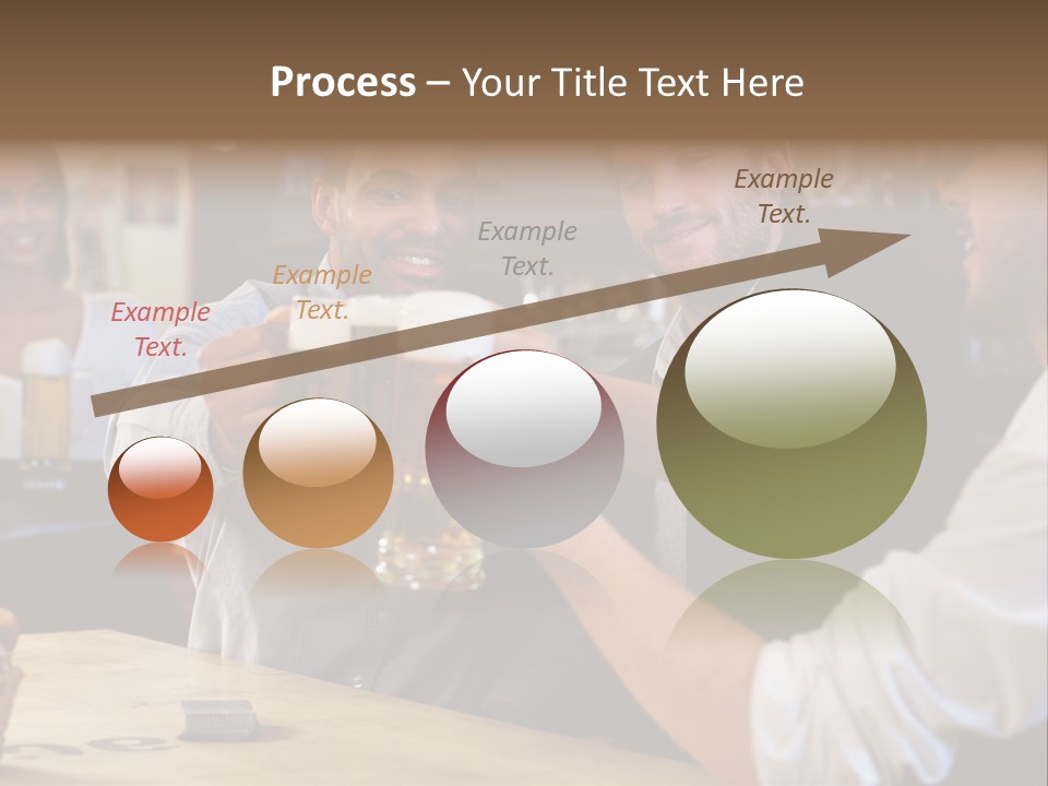 Four Man Joyful PowerPoint Template