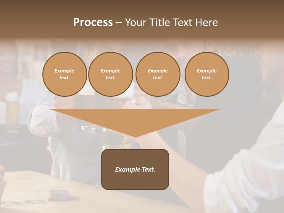 Four Man Joyful PowerPoint Template