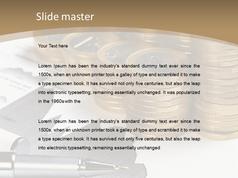 Crisis Success Finance PowerPoint Template