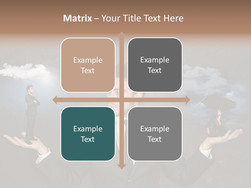 Distraught Stress Stressful PowerPoint Template