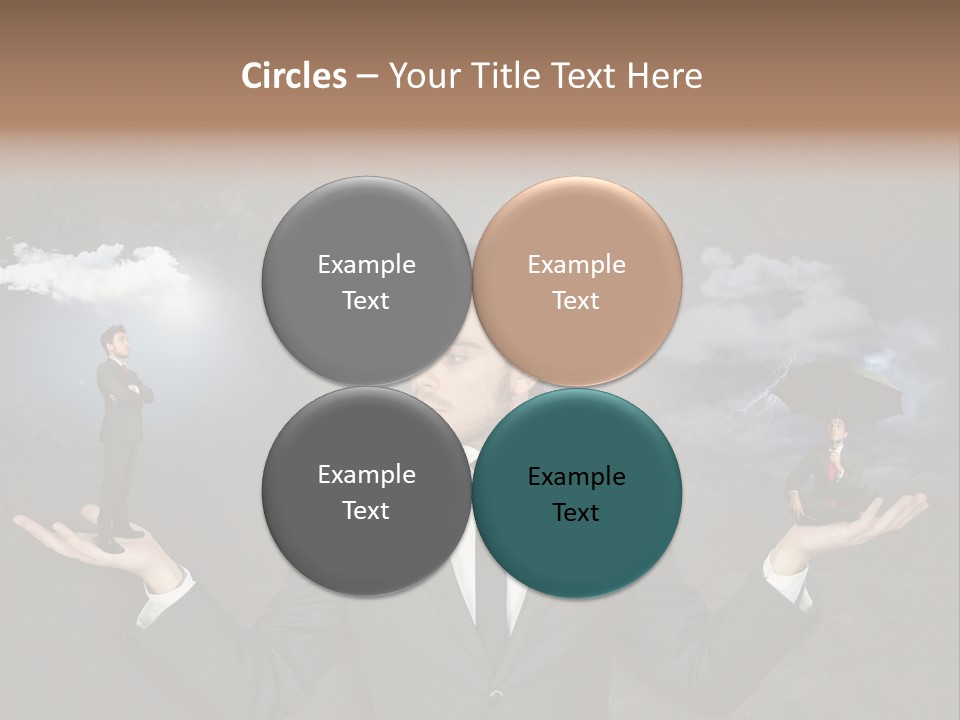 Distraught Stress Stressful PowerPoint Template