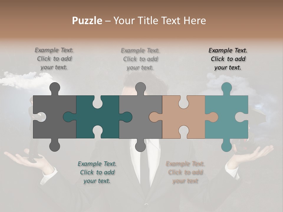 Distraught Stress Stressful PowerPoint Template