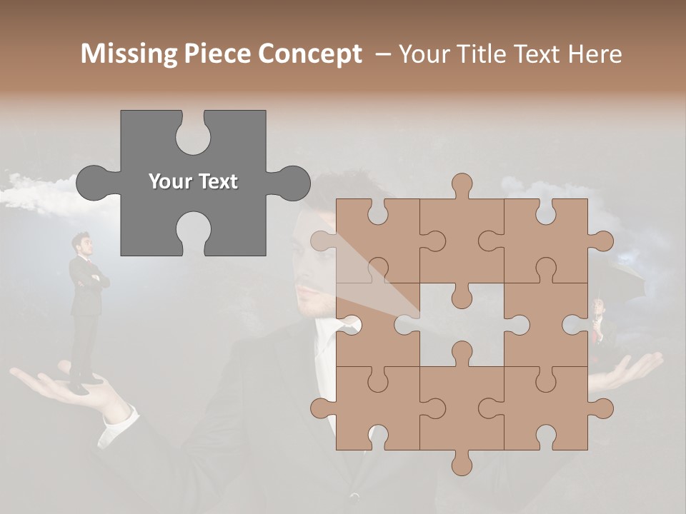 Distraught Stress Stressful PowerPoint Template