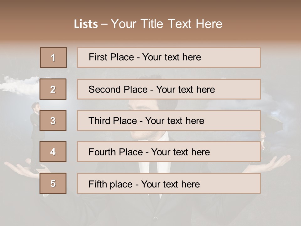 Distraught Stress Stressful PowerPoint Template