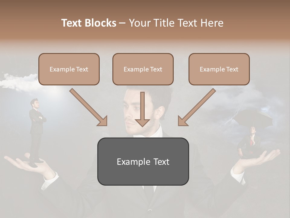 Distraught Stress Stressful PowerPoint Template