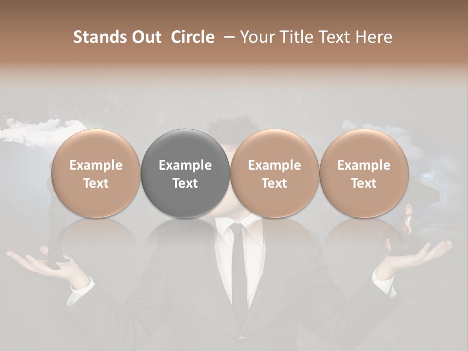 Distraught Stress Stressful PowerPoint Template