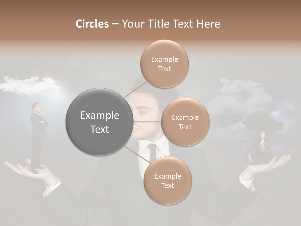 Distraught Stress Stressful PowerPoint Template