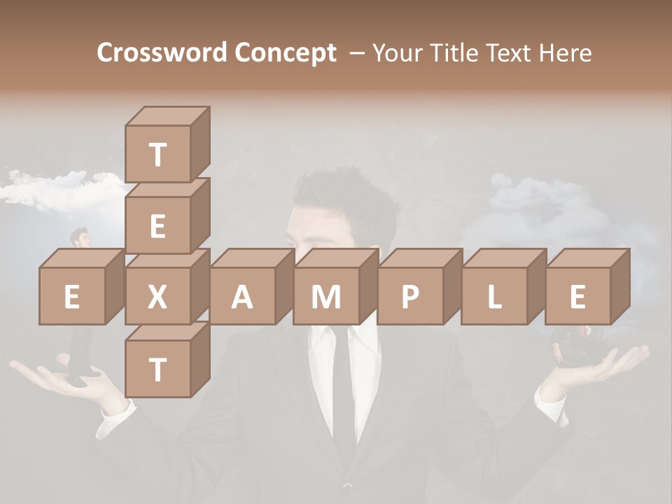 Distraught Stress Stressful PowerPoint Template