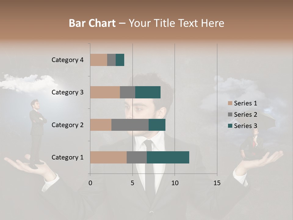 Distraught Stress Stressful PowerPoint Template