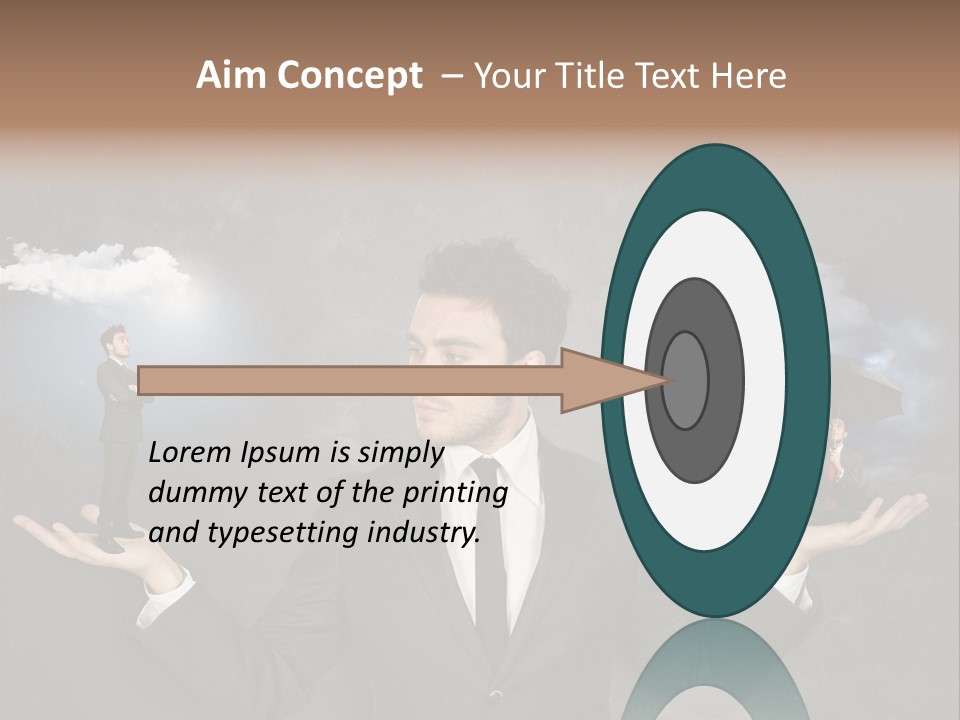 Distraught Stress Stressful PowerPoint Template