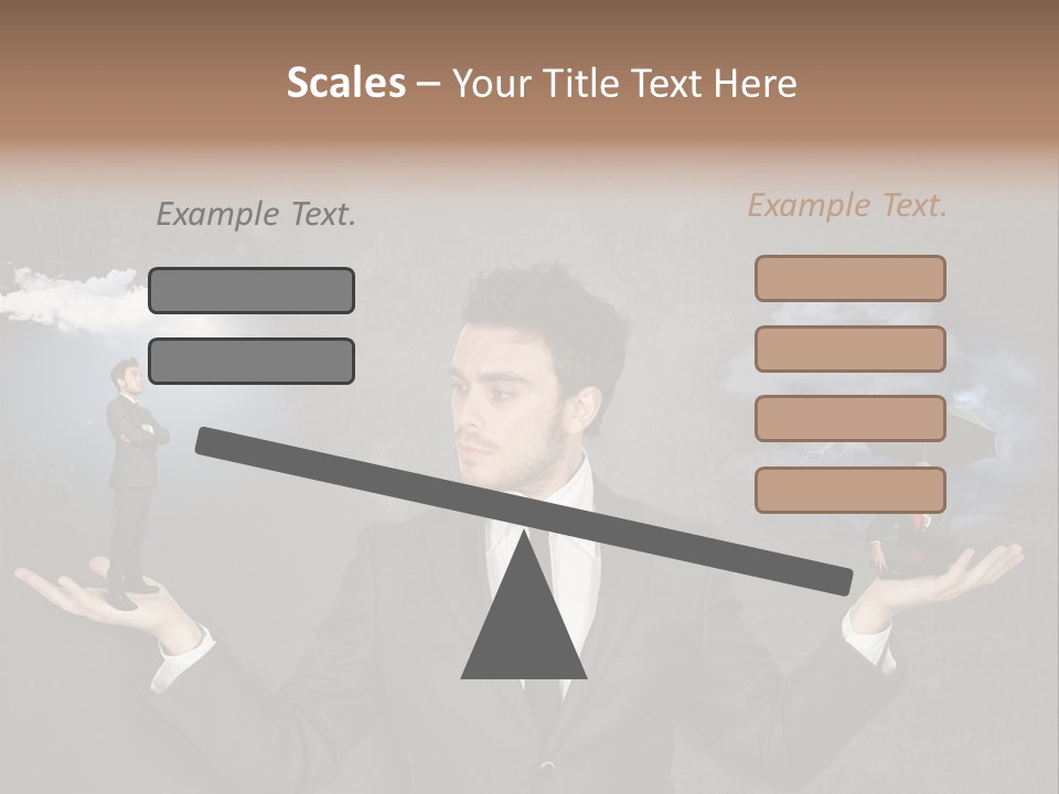 Distraught Stress Stressful PowerPoint Template