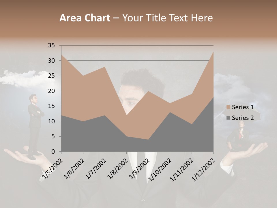 Distraught Stress Stressful PowerPoint Template