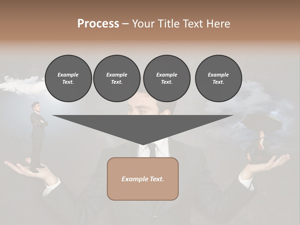 Distraught Stress Stressful PowerPoint Template