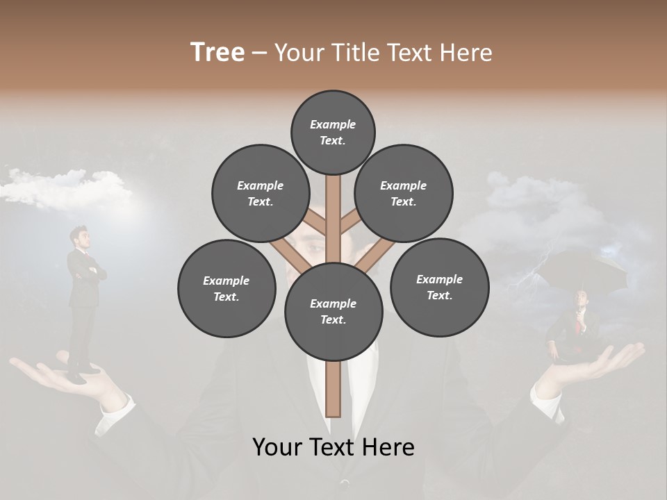 Distraught Stress Stressful PowerPoint Template