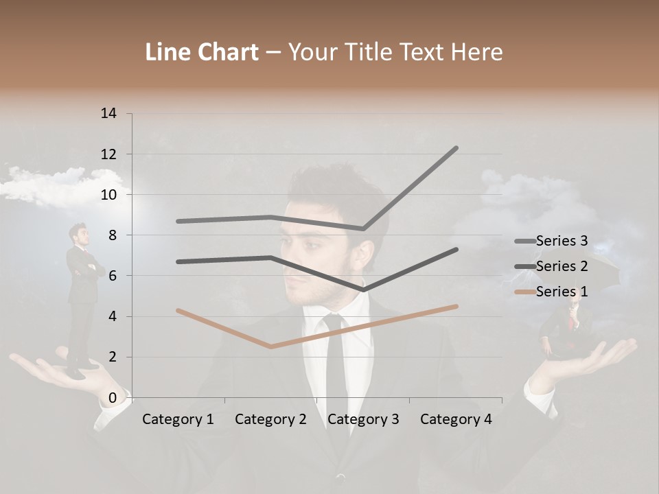Distraught Stress Stressful PowerPoint Template