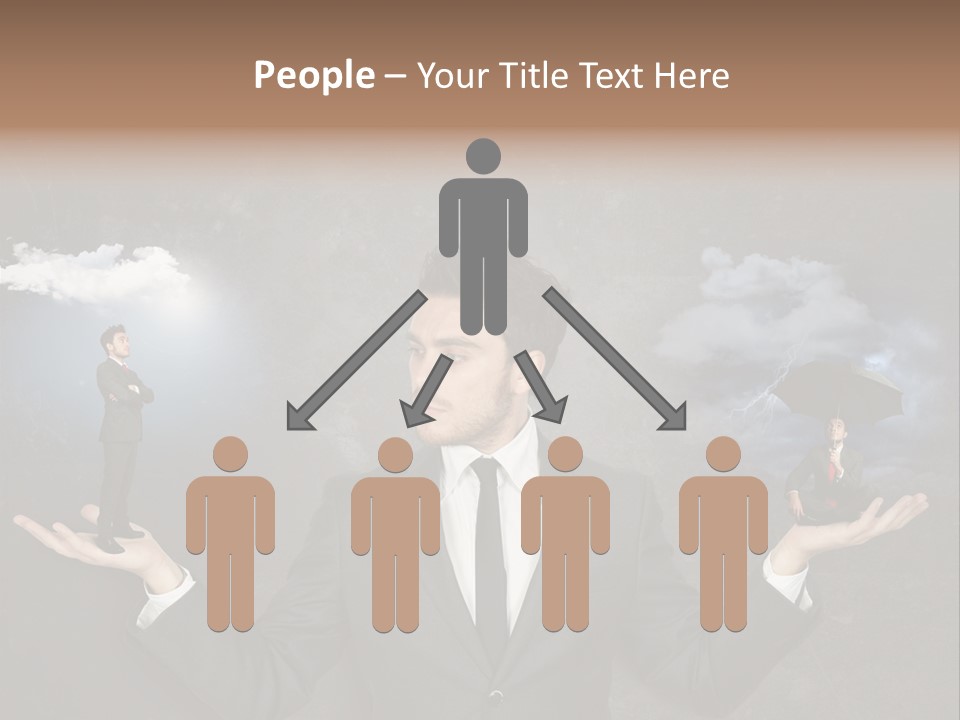 Distraught Stress Stressful PowerPoint Template