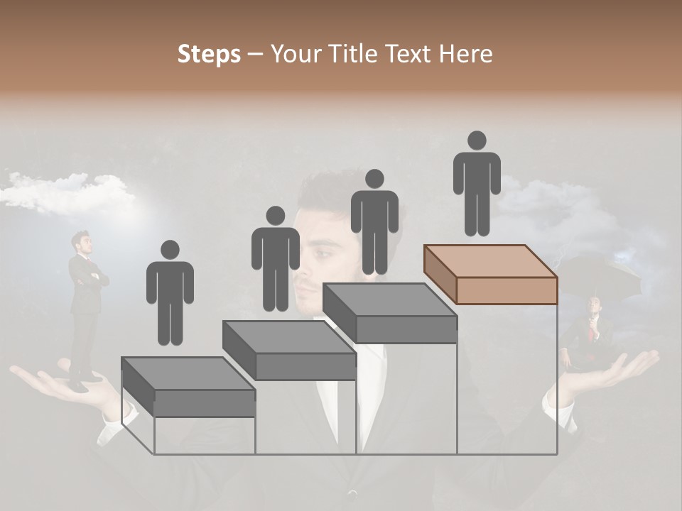 Distraught Stress Stressful PowerPoint Template