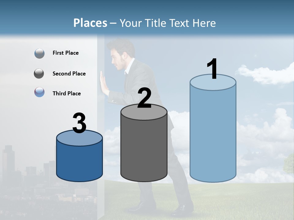 Grass Sky Environmental PowerPoint Template