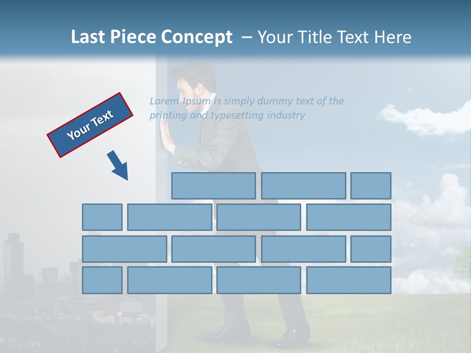 Grass Sky Environmental PowerPoint Template