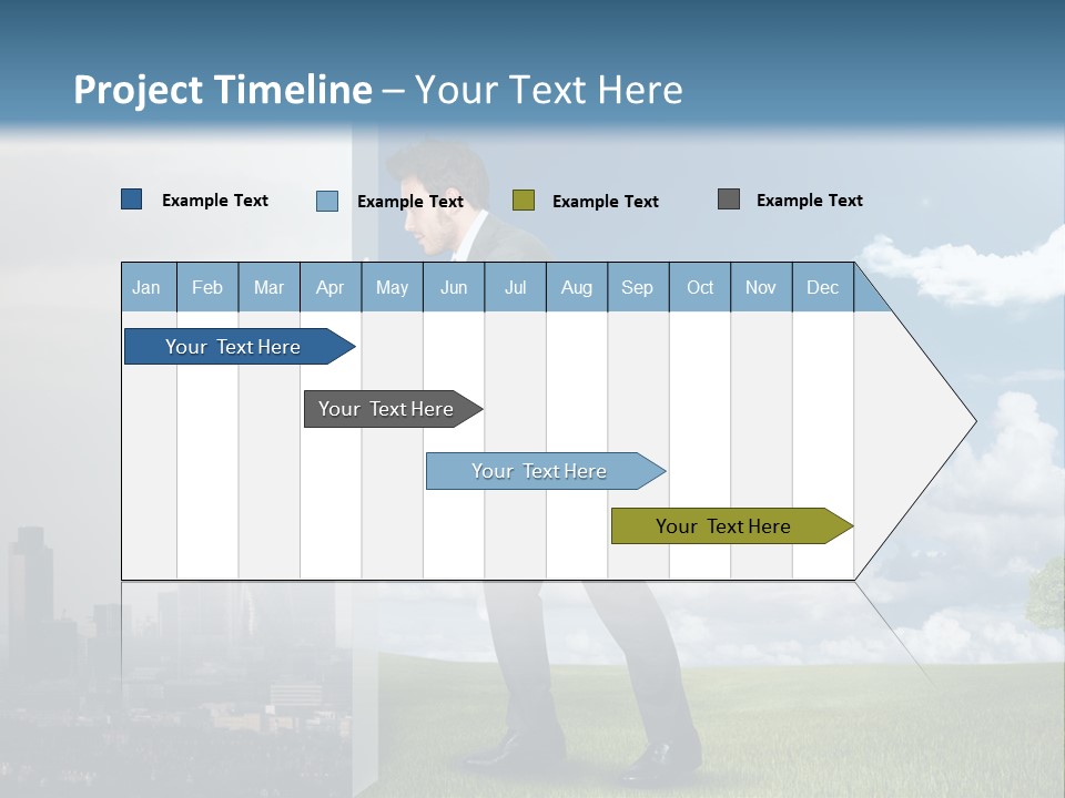 Grass Sky Environmental PowerPoint Template