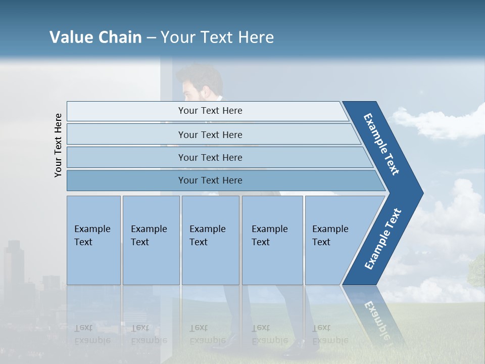 Grass Sky Environmental PowerPoint Template