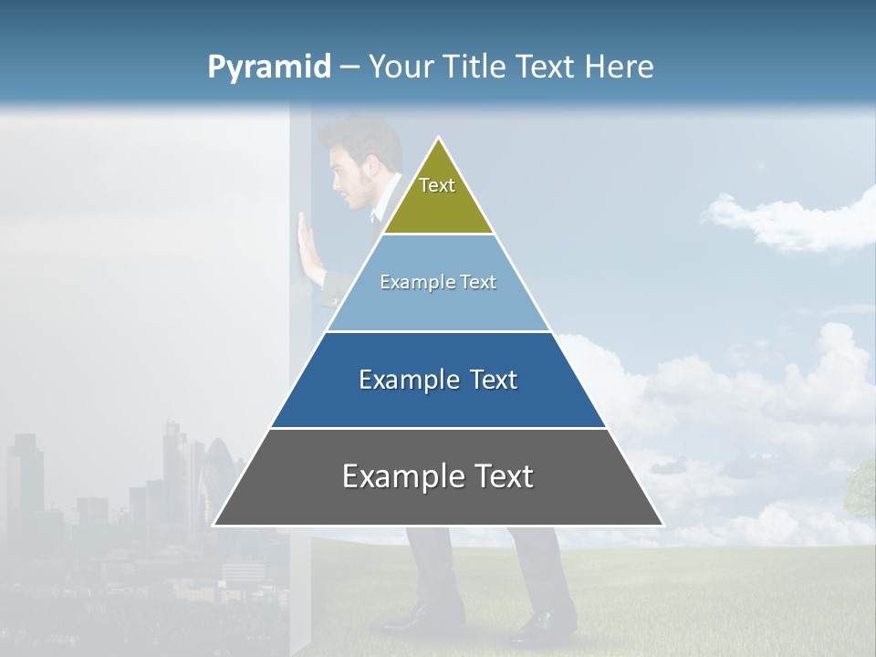 Grass Sky Environmental PowerPoint Template