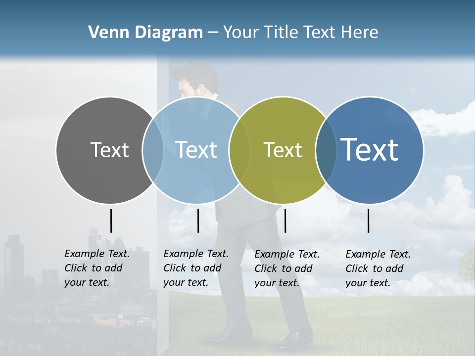 Grass Sky Environmental PowerPoint Template