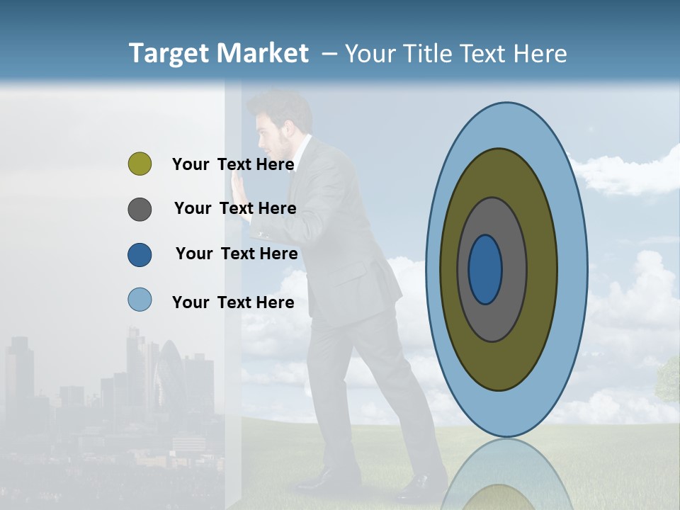 Grass Sky Environmental PowerPoint Template