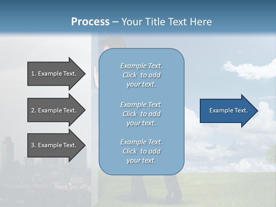 Grass Sky Environmental PowerPoint Template