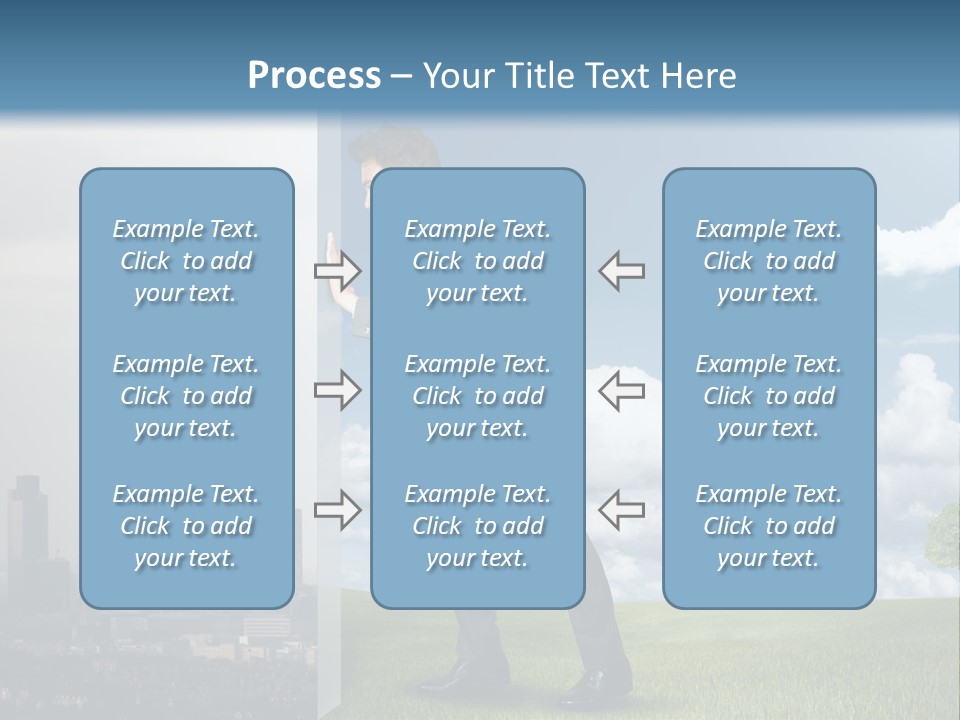 Grass Sky Environmental PowerPoint Template