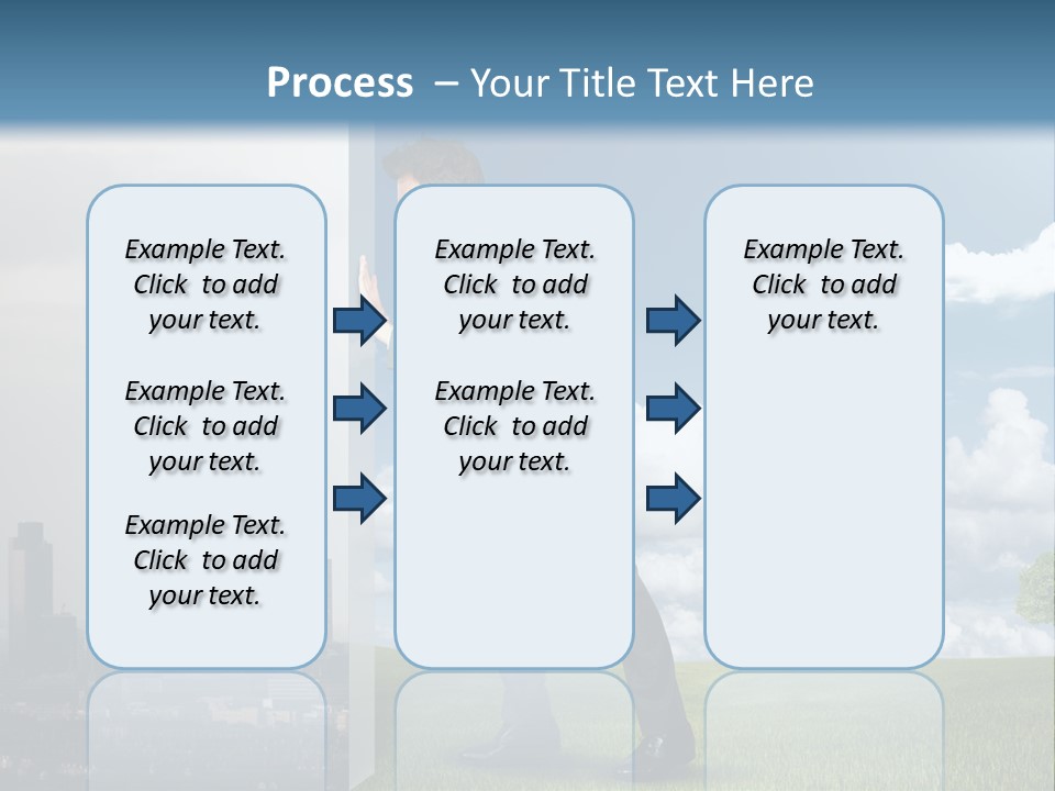 Grass Sky Environmental PowerPoint Template