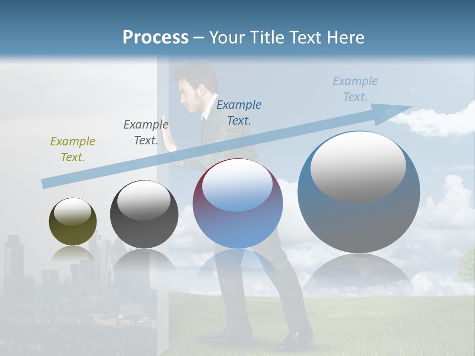 Grass Sky Environmental PowerPoint Template