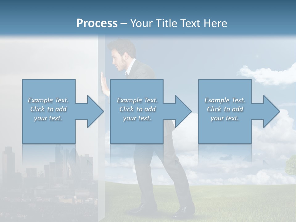 Grass Sky Environmental PowerPoint Template
