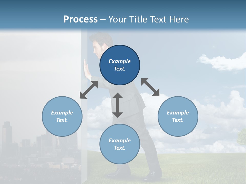 Grass Sky Environmental PowerPoint Template
