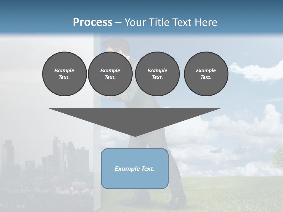 Grass Sky Environmental PowerPoint Template