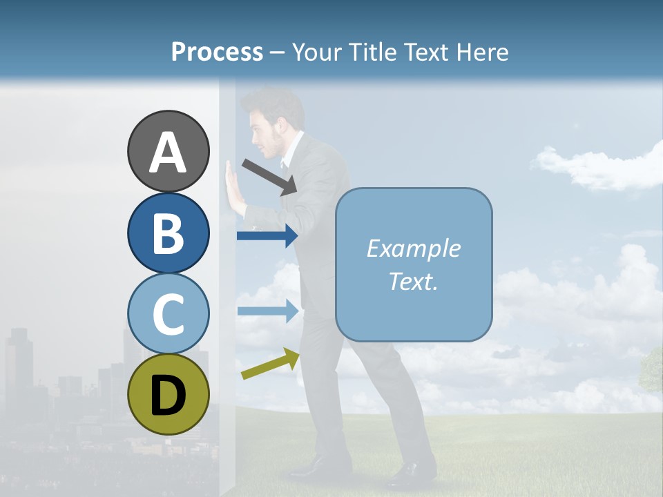 Grass Sky Environmental PowerPoint Template