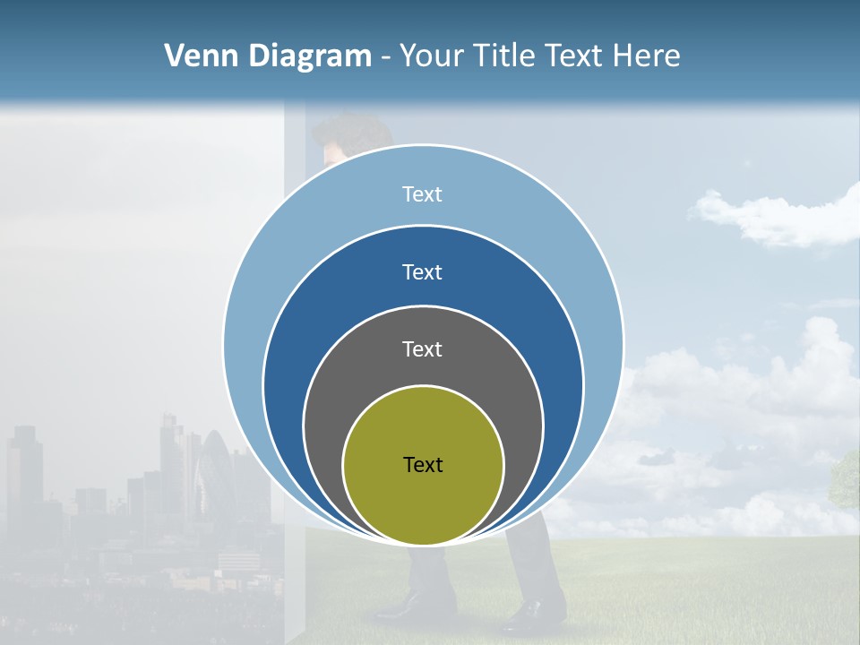 Grass Sky Environmental PowerPoint Template