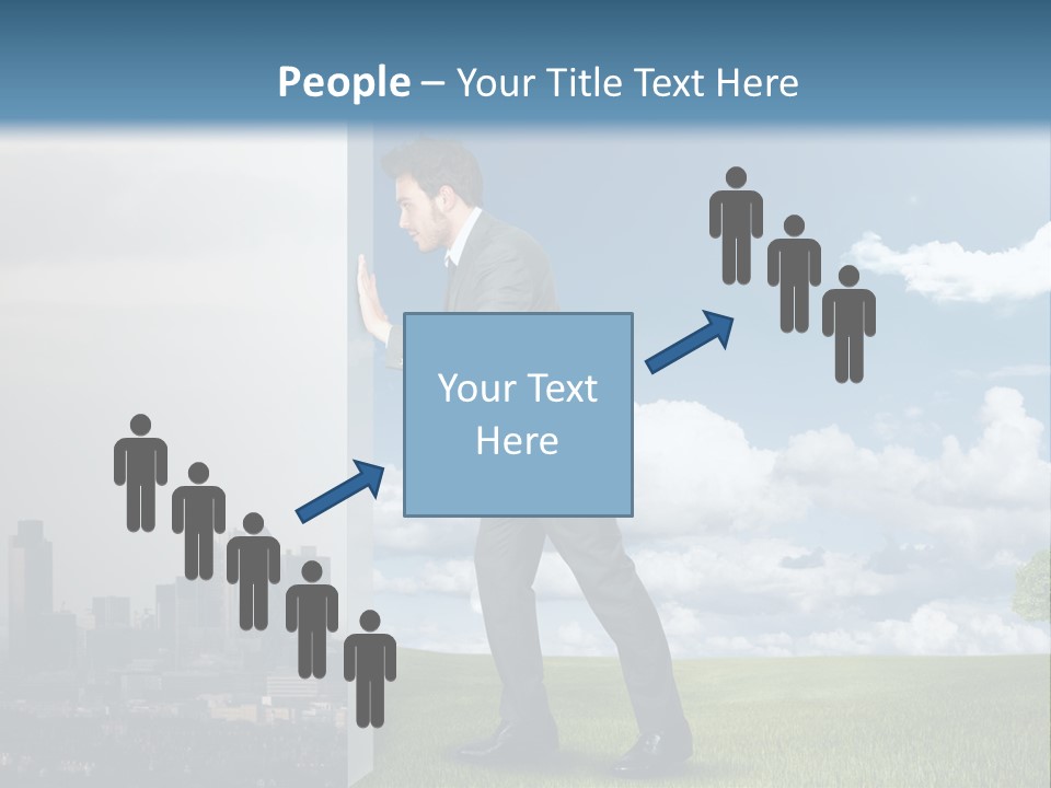 Grass Sky Environmental PowerPoint Template