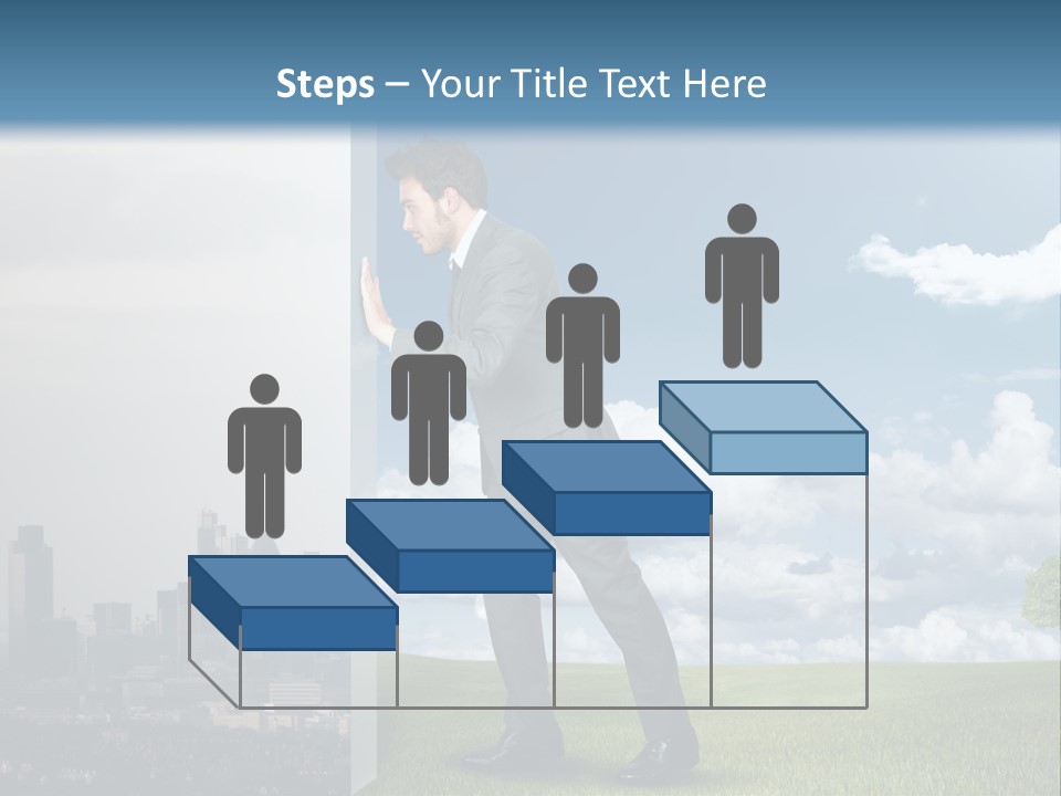 Grass Sky Environmental PowerPoint Template