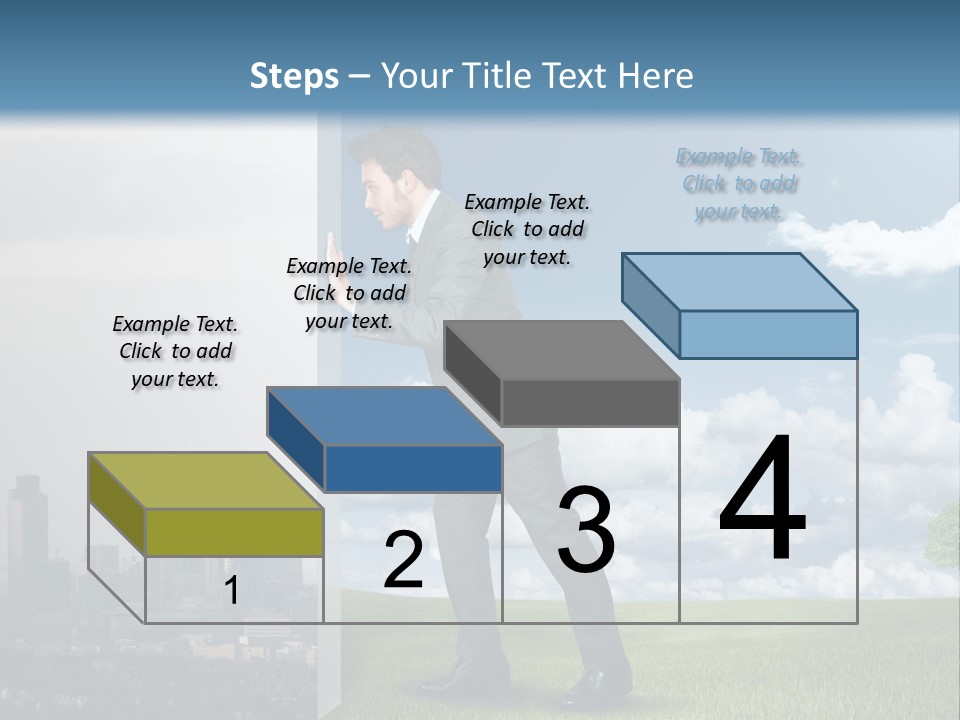 Grass Sky Environmental PowerPoint Template