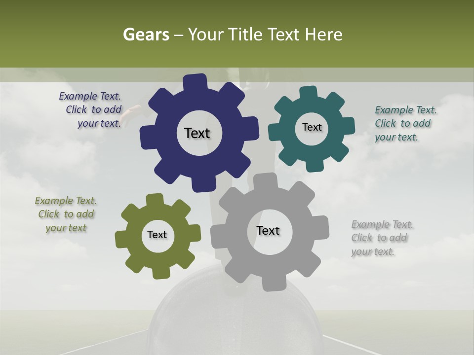 Concentration Success Security PowerPoint Template