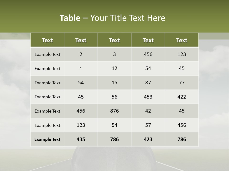 Concentration Success Security PowerPoint Template
